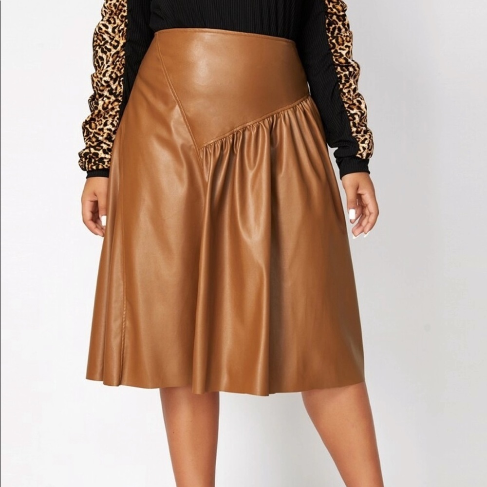 Brown Skirt